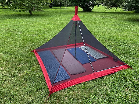 MSR Front Range Mesh Insert Rot, Innenzelt, 4 Personen, Black