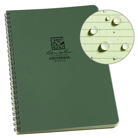 Side Spiral Notebook No. 973-LG