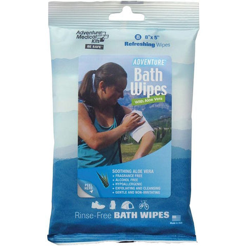 Fresh Bath Biodegradable Travel Wipes 8" x 5"